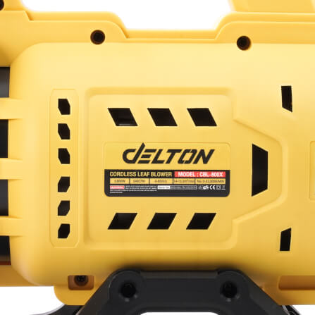 เครื่องเป่าใบไม้ไร้สาย (พร้อมแบตเตอรี่ BL-SERIES) DELTON รุ่น CBL-800X 3,800 วัตต์_4